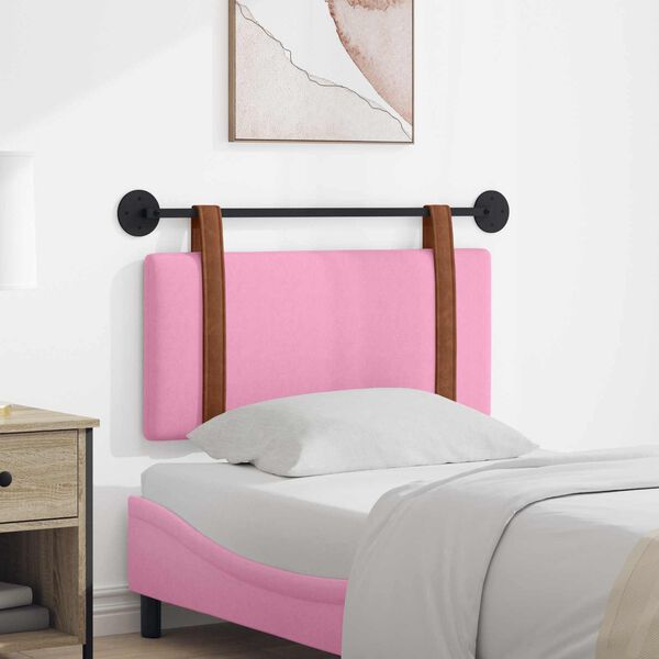 vidaXL Karājo&scaron;s galvgalis Vienkrāsains Rozā 90 x 55 x 5 cm Antīks PU