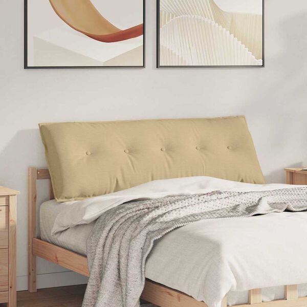 vidaXL Atpakaļ spilvens Pelēki zaļa 140 x 50 cm Korduroja audums