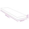 vidaXL sienas plaukts, 80x20x4 cm, bambuss