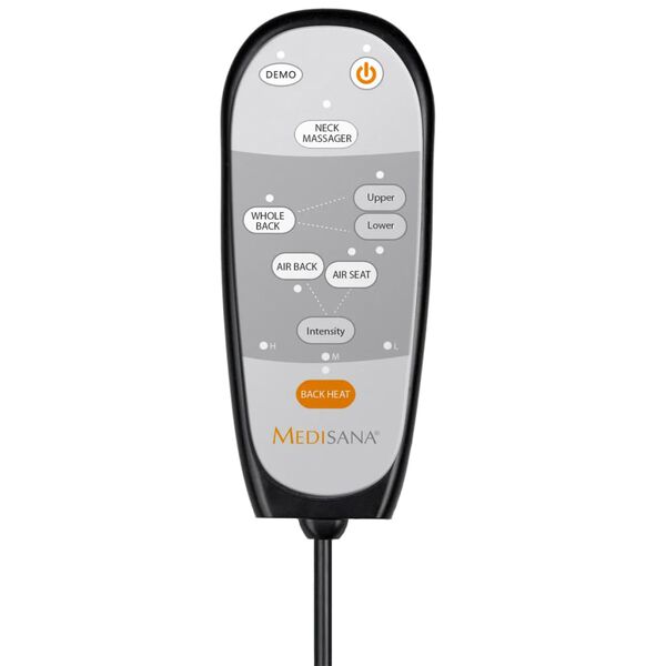 Medisana šiatsu akupresūras masāžas sēdekļa pārvalks MC 825
