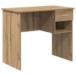 vidaXL Galds Artisānā ozols 90 x 49 x 75 cm Inženierijas koks