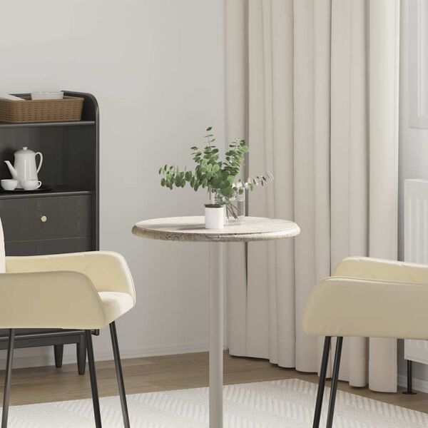 vidaXL sienas plaukts, spīdīgi pelēks, 80x23,5x3,8 cm, MDF