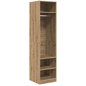 vidaXL Skapis Artisānā ozols 50 x 50 x 200 cm Inženierijas koks