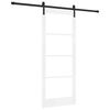 vidaXL Slīdo&scaron;ās durvis ORKDAL Balts 83 x 202 cm