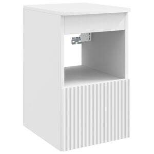 vidaXL Vannas istabas skapītis Balts 30 x 35 x 50 cm Inženierijas koks