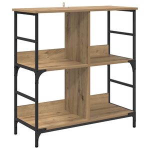 vidaXL Grāmatu plaukts 4 līmeņi 78.5 x 33 x 82 cm Inženierijas koks