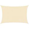 vidaXL saulessargs, 160 g/m², krēmkrāsas, 3,5x4,5 m, HDPE