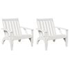 vidaXL dārza Adirondack stila krēsli, 2 gab., 75x77x77cm, priedes koks