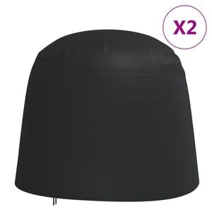 vidaXL piekaramā krēsla pārvalki, 2 gab., &Oslash; 230x200 cm, 420D audums