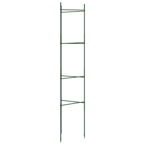 vidaXL tomātu būri, 6 gab., 154 cm, tērauds un PP