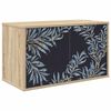 vidaXL Sienā montējams TV skapis DOKKUM 69 x 33 x 40 cm Sonomas ozols