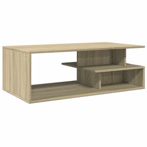 vidaXL kafijas galdiņ&scaron;, ozolkoka, 102x55x35 cm, inženierijas koks