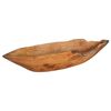 vidaXL Augļu bļoda JEPARA Tīkkoka brūns 61 x 21 x 11 cm