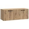 vidaXL Sienā piestiprināms TV skapis 78,5 x 31 x 30 cm Artisan Ozols