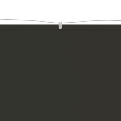 vidaXL vertikāla markīze, pelēka, 100x1200 cm, Oksfordas audums