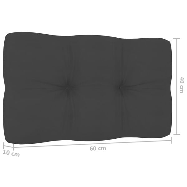 vidaXL dārza stūra sols ar spilveniem, 239 cm, impregnēts priedes koks