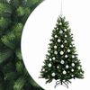 vidaXL Mākslīgā Ziemassvētku eglīte ar rotājumiem 120 cm 150 LED
