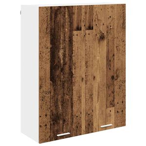 vidaXL Piekarams skapītis Vecs koks 80 x 31 x 100 cm Inženierijas koks