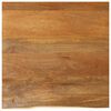 vidaXL galda virsma, 80x80x3,8 cm, mango masīvkoks