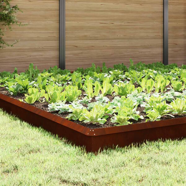 vidaXL Gliemežu sētas 20 pcs Rūsa Novecināts tērauds