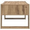 vidaXL Kafijas galdiņ&scaron; ar uzglabā&scaron;anu Artisānā ozols 92 x 53 x 45 cm