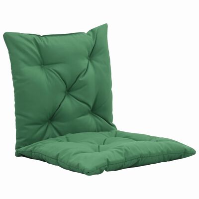 vidaXL dārza krēslu spilveni, 2 gab., zaļi, 50 cm