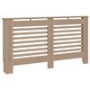 vidaXL radiatora pārsegs, 152x19x81,5 cm, MDF