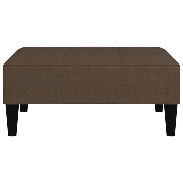 vidaXL sols, brūns mikro&scaron;ķiedras audums