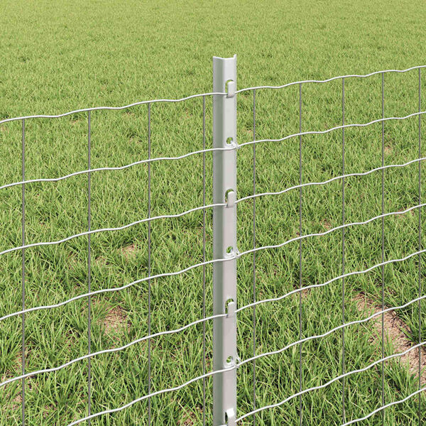 vidaXL Žoga āķis 5 pcs Sudraba 40 cm Tērauds