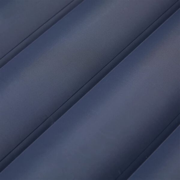 vidaXL pa&scaron;piepū&scaron;ams kempinga matracis, spilvens, vienvietīgs, pelēks