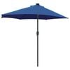 vidaXL Dārza parasols Zila 294 x 150 x 223 cm audums
