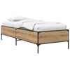 vidaXL Gultas rāmis Artisan ozols 80 x 200 cm Inženierijas koks