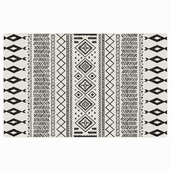 vidaXL iek&scaron;telpu un āra paklājs, 190x300 cm, daudzkrāsains