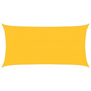 vidaXL saulessargs, 160 g/m&sup2;, dzeltens, 2x4 m, HDPE