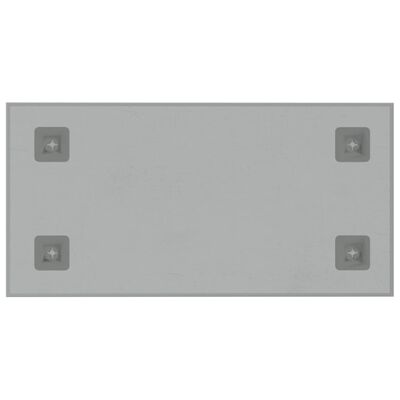 vidaXL magnētiskā tāfele, stiprināma pie sienas, balta, 40x20 cm