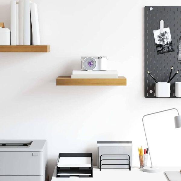 vidaXL Sienas plaukts Brūna 40 x 23,5 x 4 cm Inženierijas koks