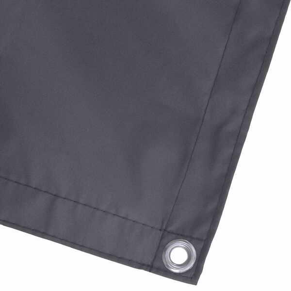 vidaXL Balkona ekrāns PU pārklāts Oksfords alu