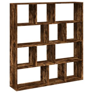 vidaXL grāmatu plaukts, ozola krāsa, 132x29x141,5cm, inženierijas koks