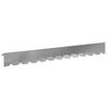 vidaXL Zāliena Apmale 30 gab. 102 x 10 x 4 cm Tērauds Sudraba