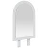 vidaxl Spogulis FAUSKE Balts 43 x 3,5 x 77 cm