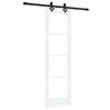 vidaXL Slīdo&scaron;ās durvis Balts 61 x 198,5 cm