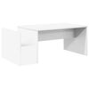 vidaXL Kafijas galdiņ&scaron; Balts 90 x 45 x 35 cm Inženierijas koks