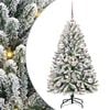 vidaXL Mākslīgā Ziemassvētku eglīte 120 cm 150 LED Silti balts