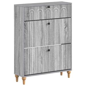 vidaXL Apavu skapis ALKMAAR 78 x 24 x 103 cm Inženierijas koks