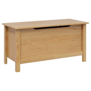 vidaXL Uzglabā&scaron;anas kaste HILL Medus brūns 90 x 40 x 45 cm