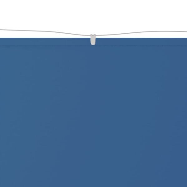 vidaXL vertikāla markīze, zila, 100x800 cm, Oksfordas audums