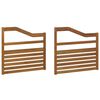 vidaXL Rokturis 2 pcs Brūna 79 x 4 x 73 cm Inženierijas koks