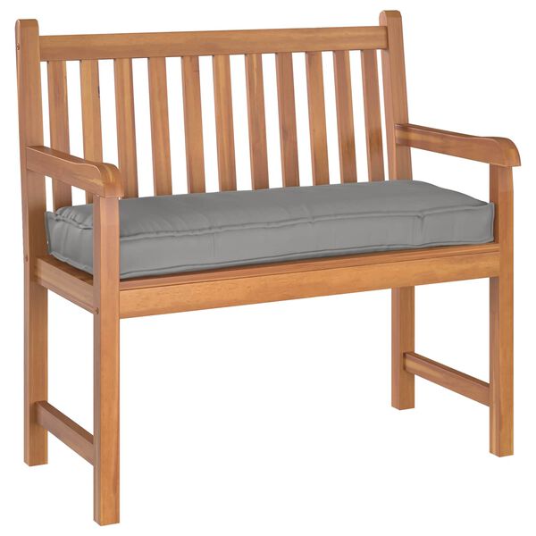 vidaXL Spilvens Pelēka 100 x 40 x 8 cm Oksforda audums