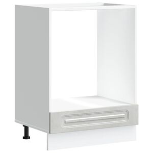 vidaXL cepe&scaron;krāsns skapis "Kalmar" Betona pelēks inženierijas koks