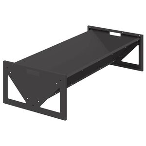 vidaXL Lauksaimniecības baro&scaron;anas caurule Melns 108 x 50 x 28 cm 10 kg